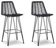 Signature Design by Ashley® Angentree - Tall Barstool (Set of 2) | Meri Furniture