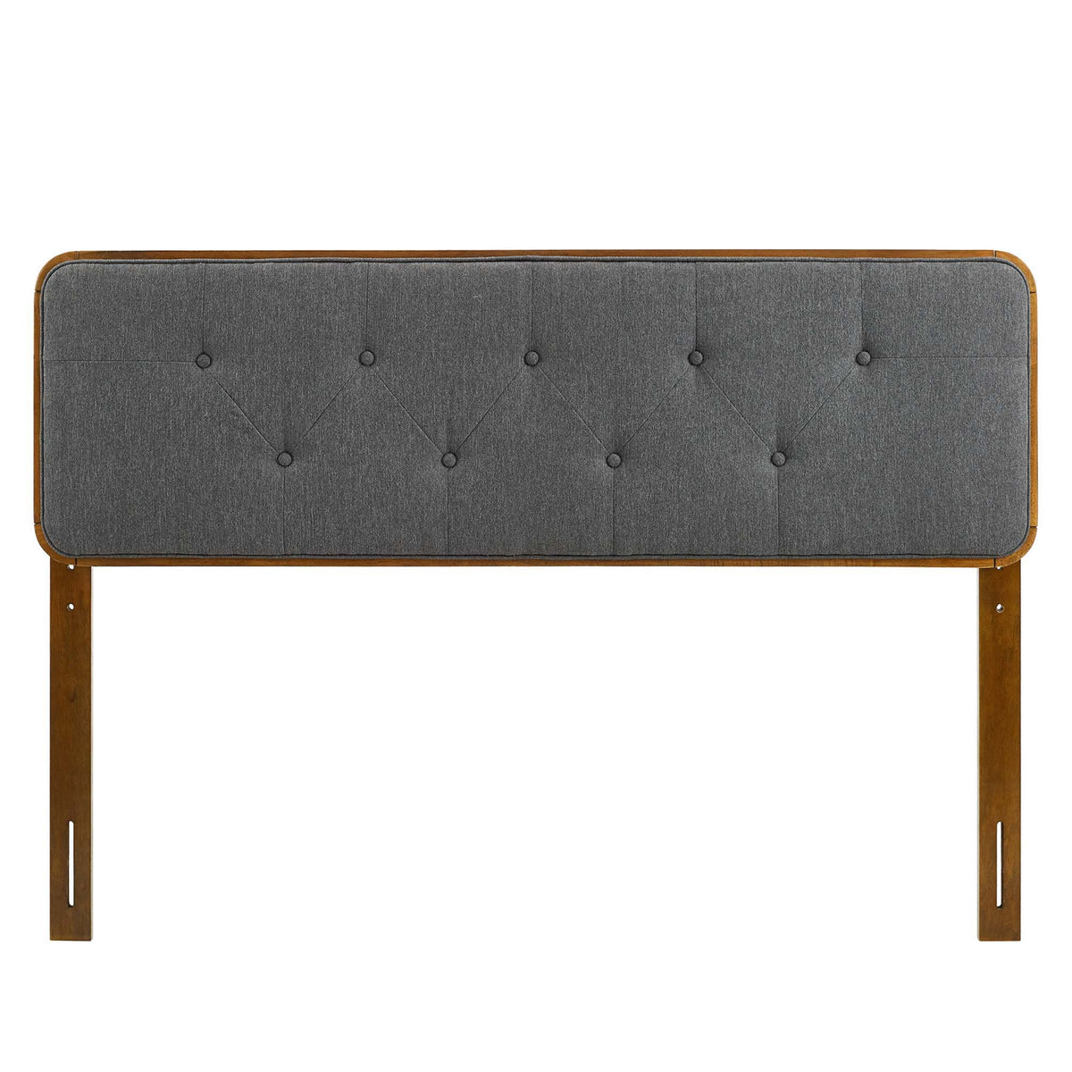 Collins Tufted Fabric and Wood Queen Headboard by Modway