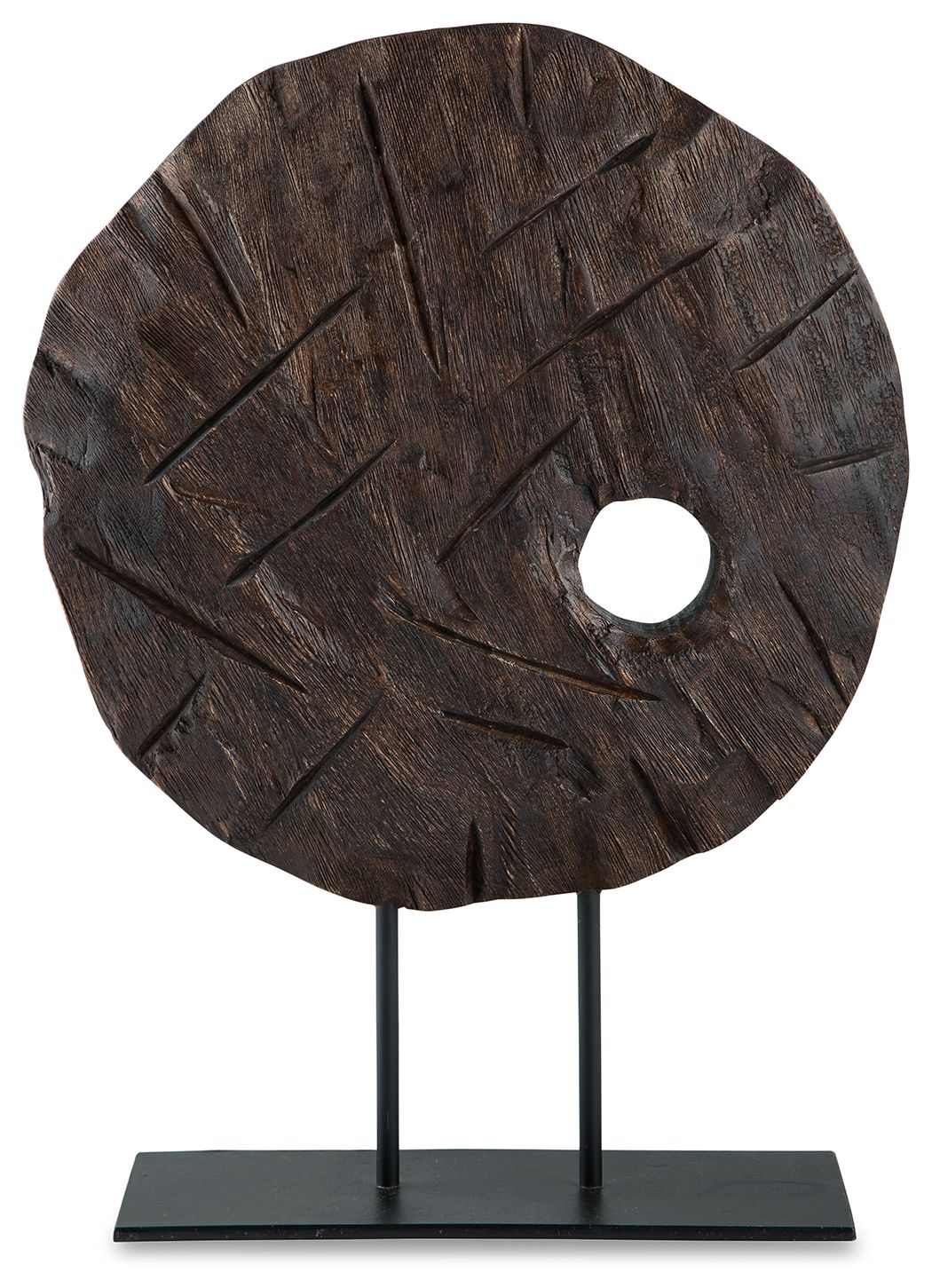Signature Design by Ashley® Dashburn - Brown / Black - Sculpture | Meri Furniture