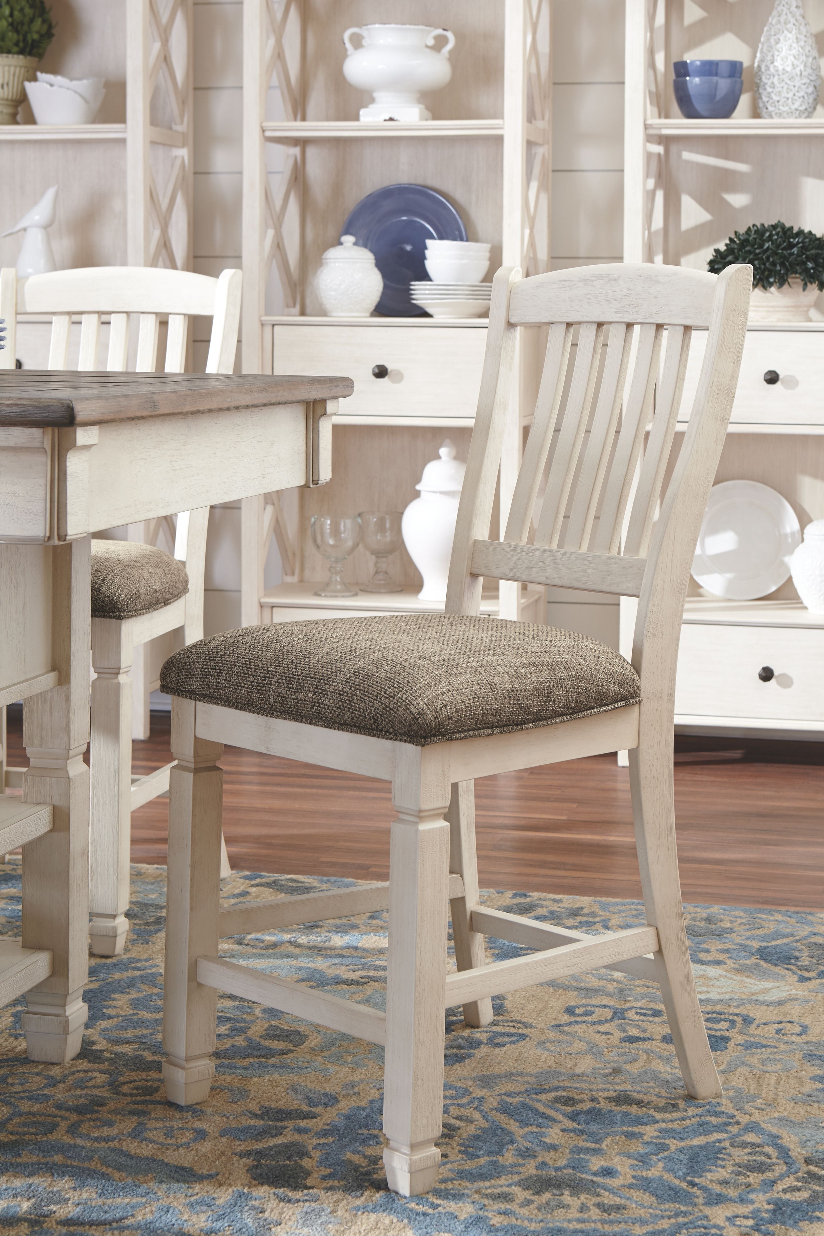 Signature Design by Ashley® Bolanburg - Rectangular Counter Table Set | Meri Furniture