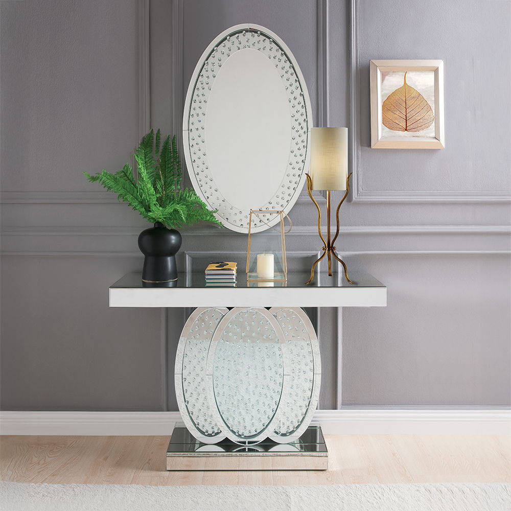 Nysa - Accent Decor - Mirrored & Faux Crystals