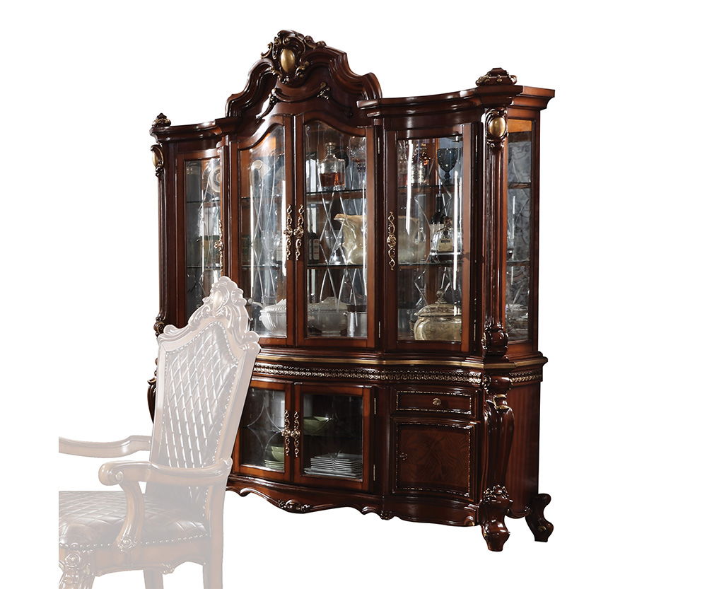 ACME Inspire your home and create an upscale atmosphere with the Picardy dining hutch and buffet. | Meri Furniture