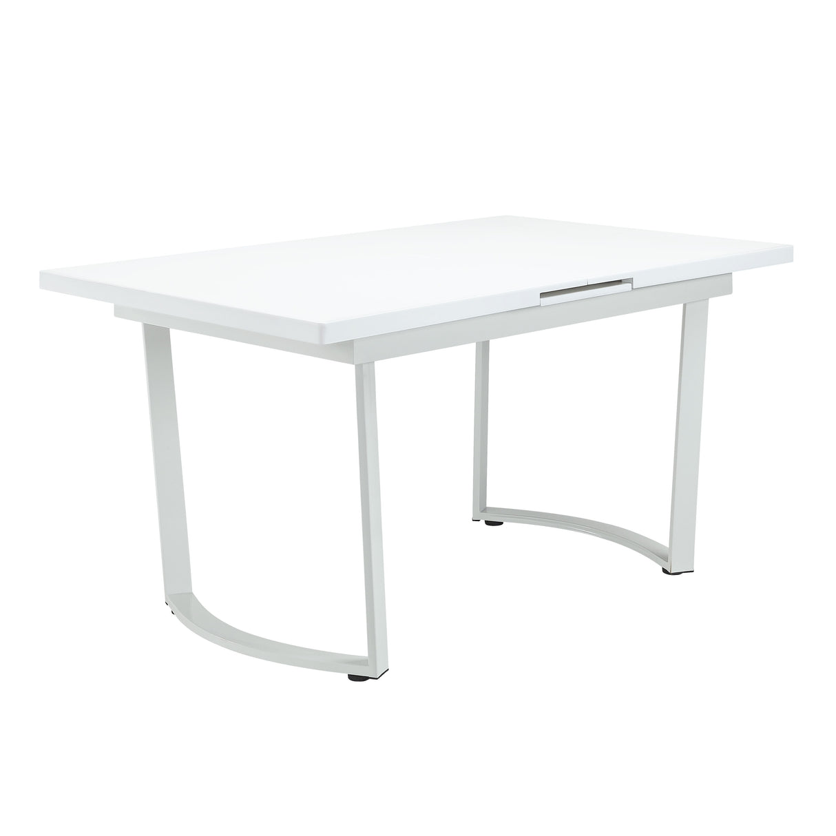 ACME Palton - Dining Table - High Gloss White Finish | Meri Furniture