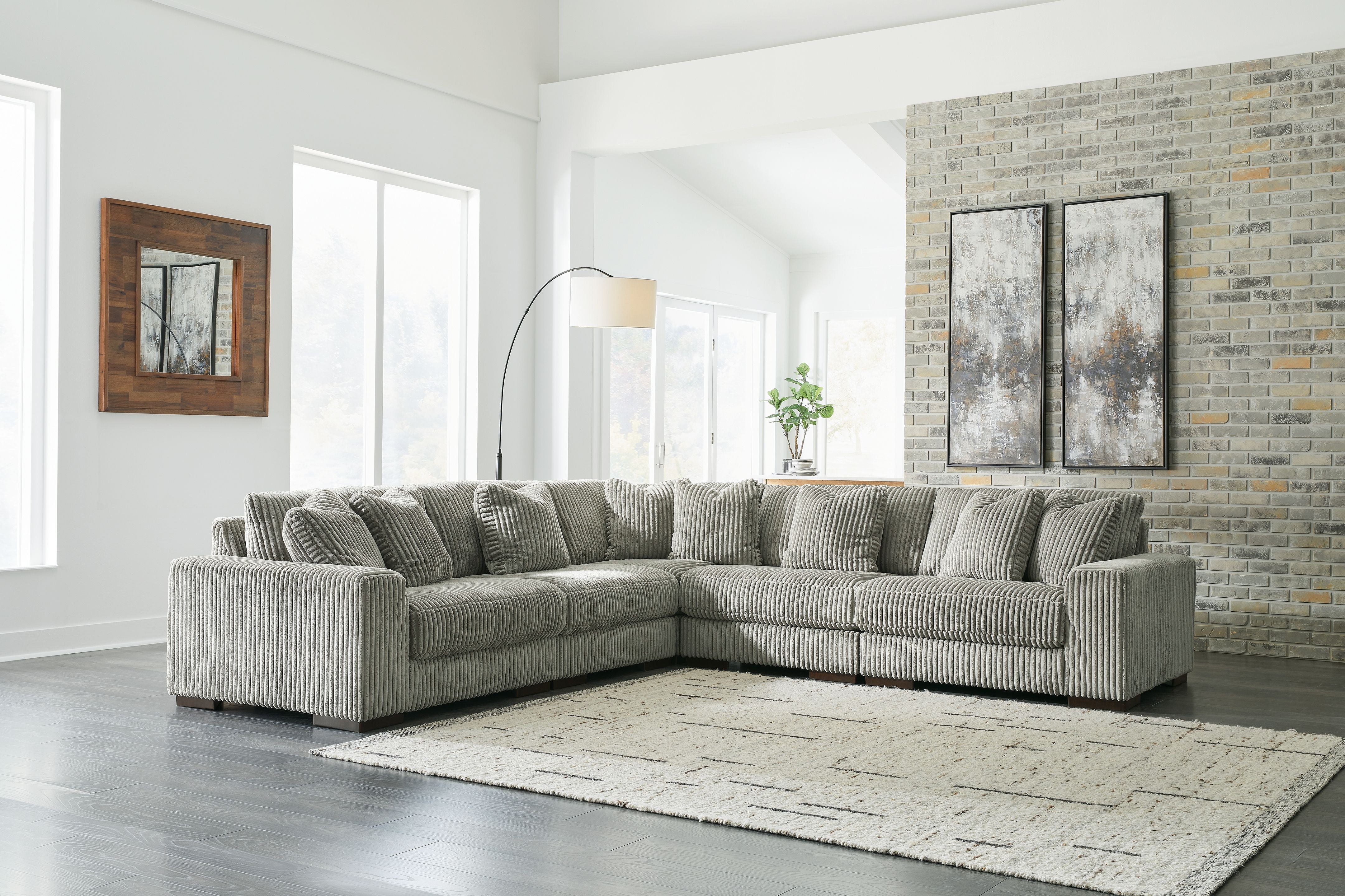 Signature Design by Ashley® Lindyn - Corner Chair | Meri Furniture