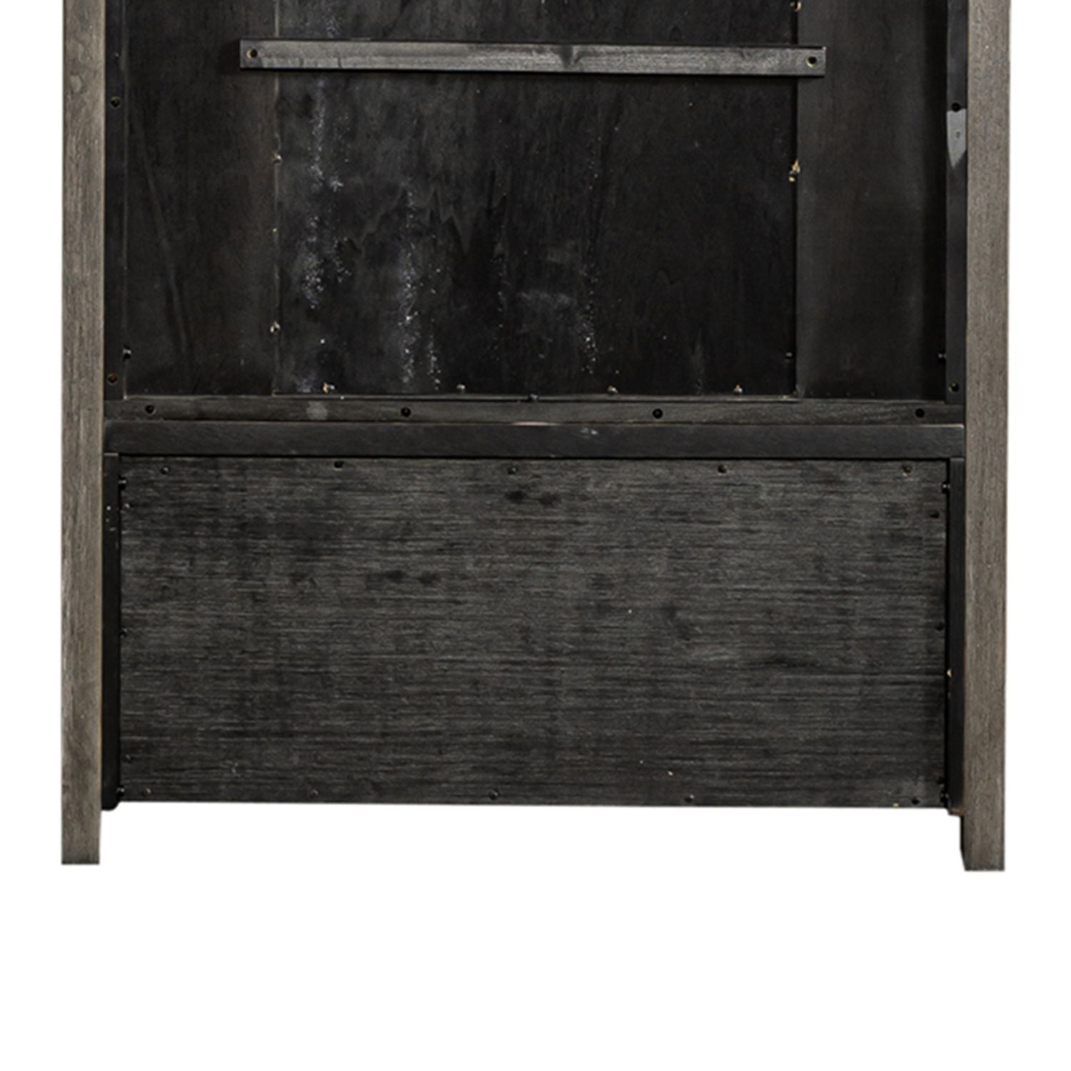 Modern Farmhouse - Hall Tree Base - Dusty Charcoal