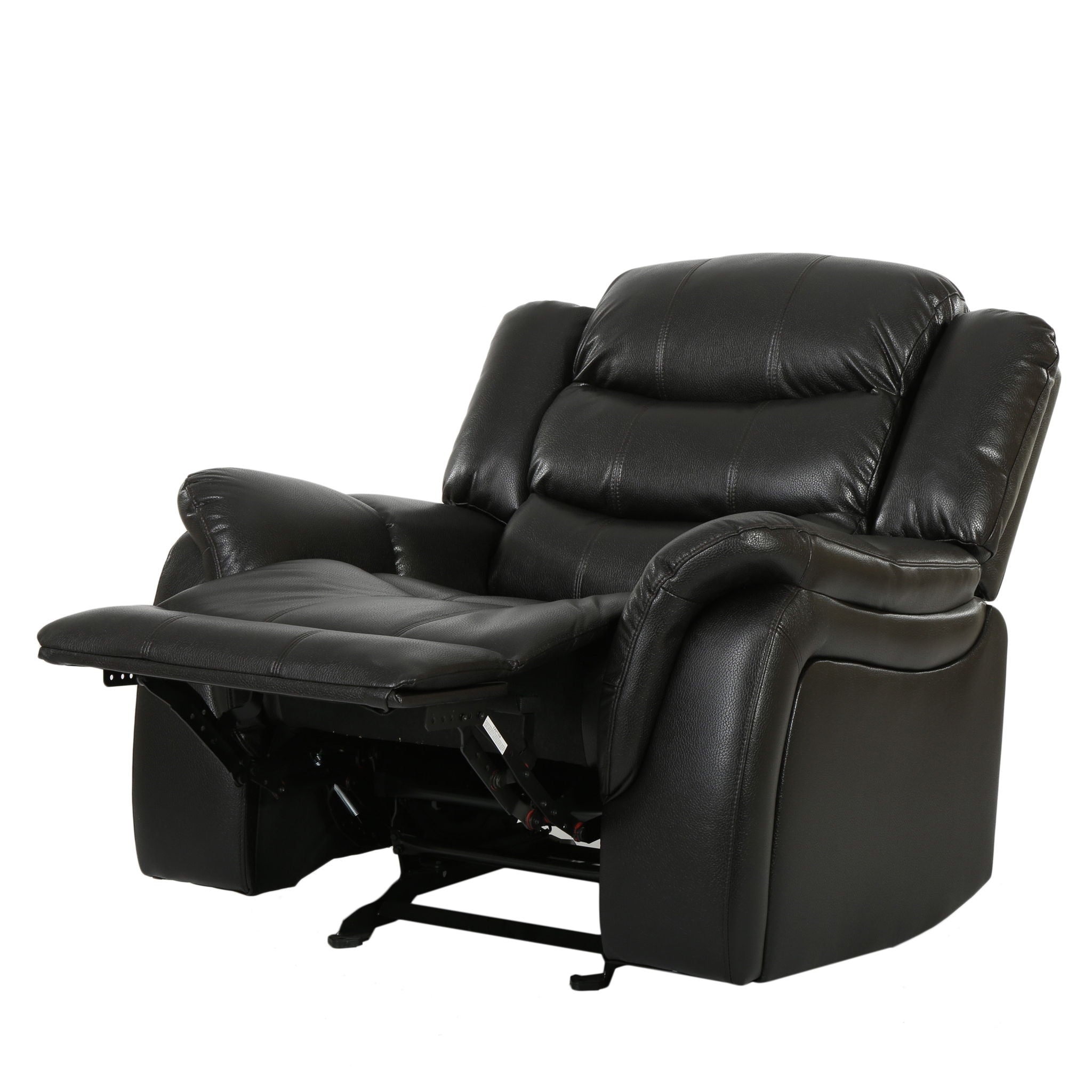 Classic Design Recliner, Upholstery Recliner, Glider Recliner - Black Berry