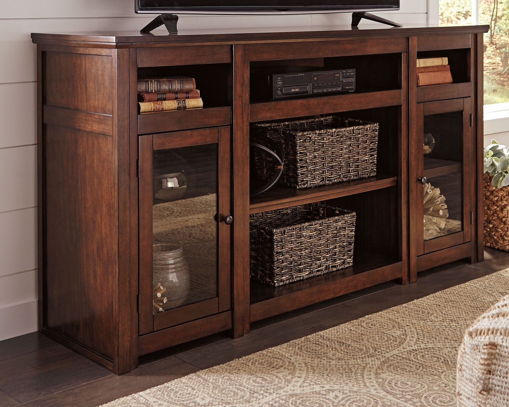 Ashley Furniture Harpan - TV Stand | Meri Furniture