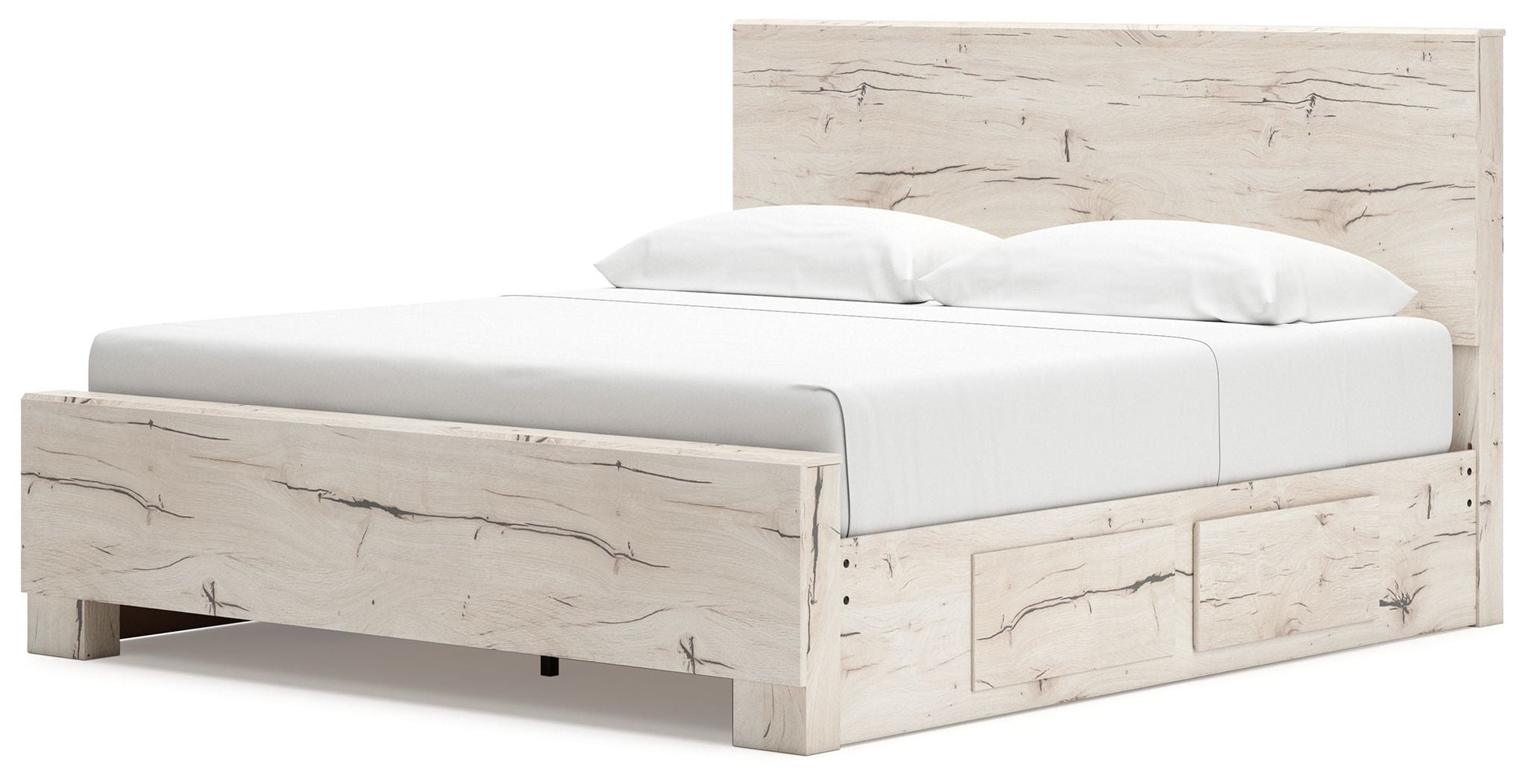 Signature Design by Ashley® Lawroy - Panel Bed With Storage | Meri Furniture
