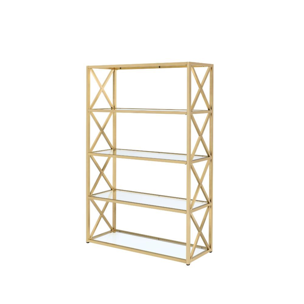 ACME Milavera - Bookshelf | Meri Furniture