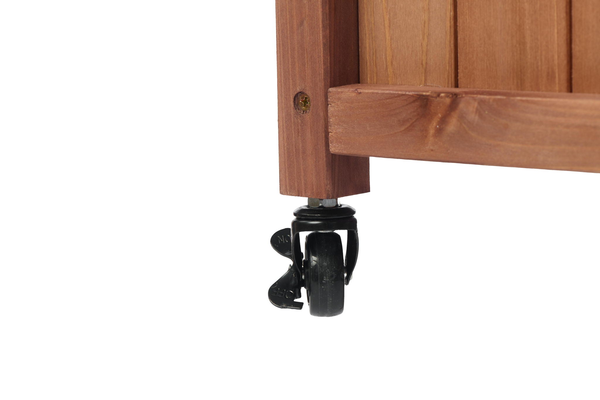 Raised Garden Bed With Trellis 2 Pack, Outdoor Planter Box & Plant Stand With Climbing Racks - Brown