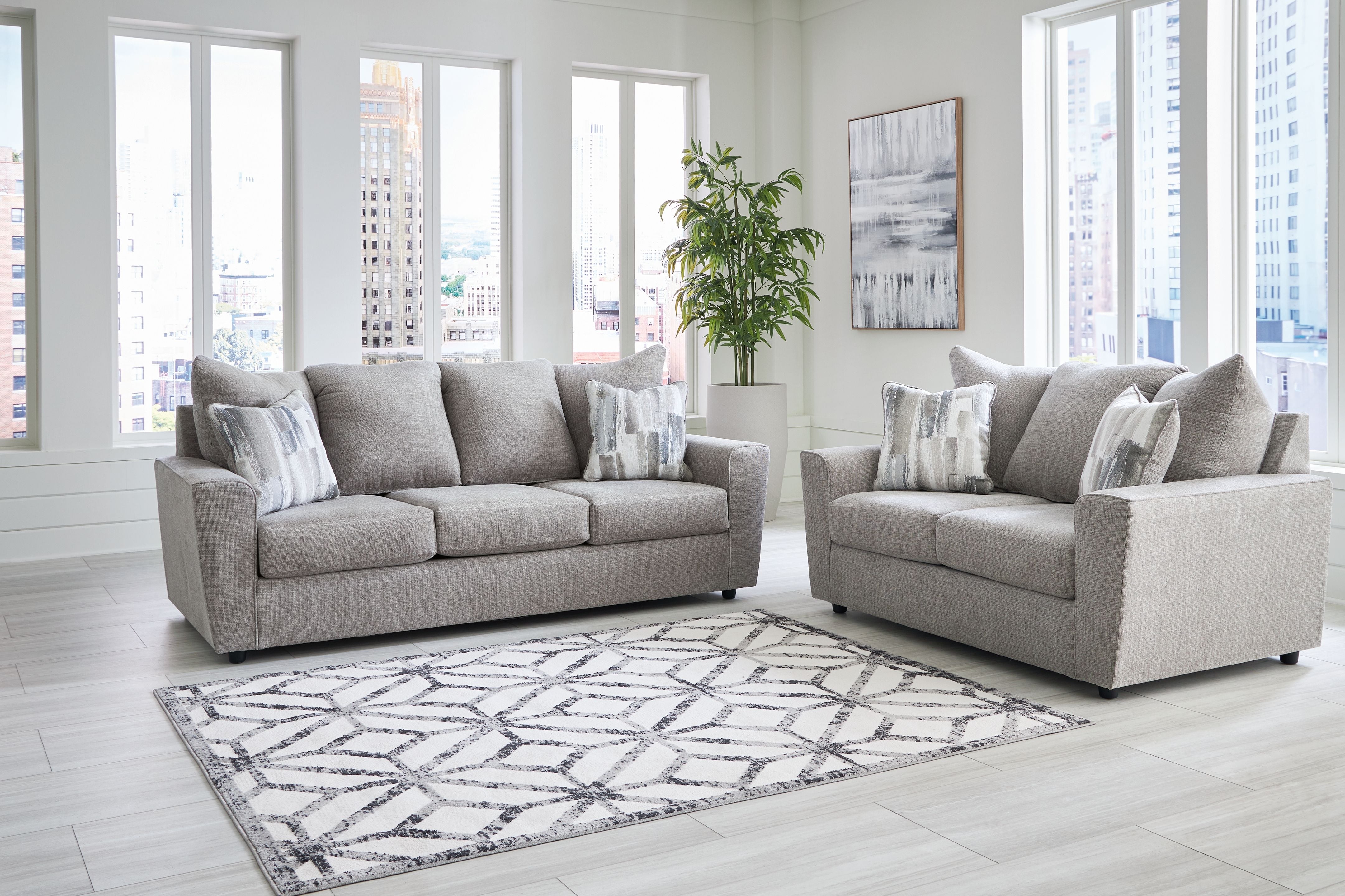 Signature Design by Ashley® Stairatt - Living Room Set | Meri Furniture