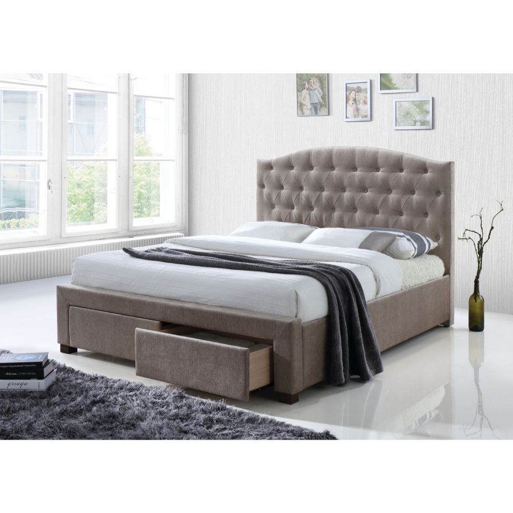 ACME Denise - Bed w/Storage | Meri Furniture