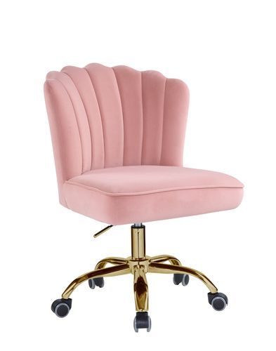 ACME Moyle - Office Chair - Pink | Meri Furniture