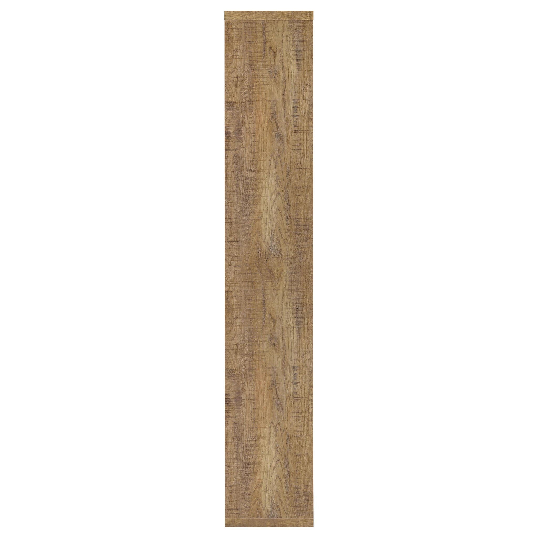 Theo 71-inch 6-shelf Bookshelf Mango