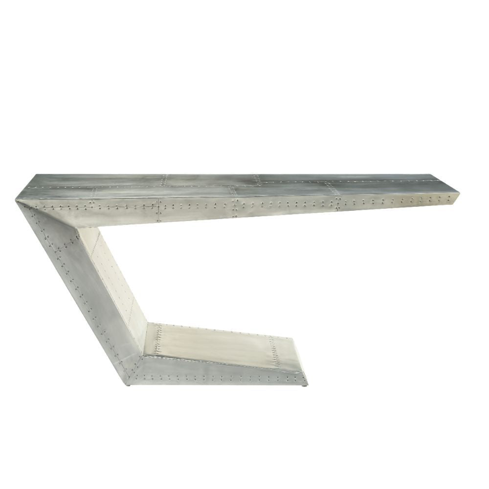 ACME Brancaster - Desk - Aluminum | Meri Furniture