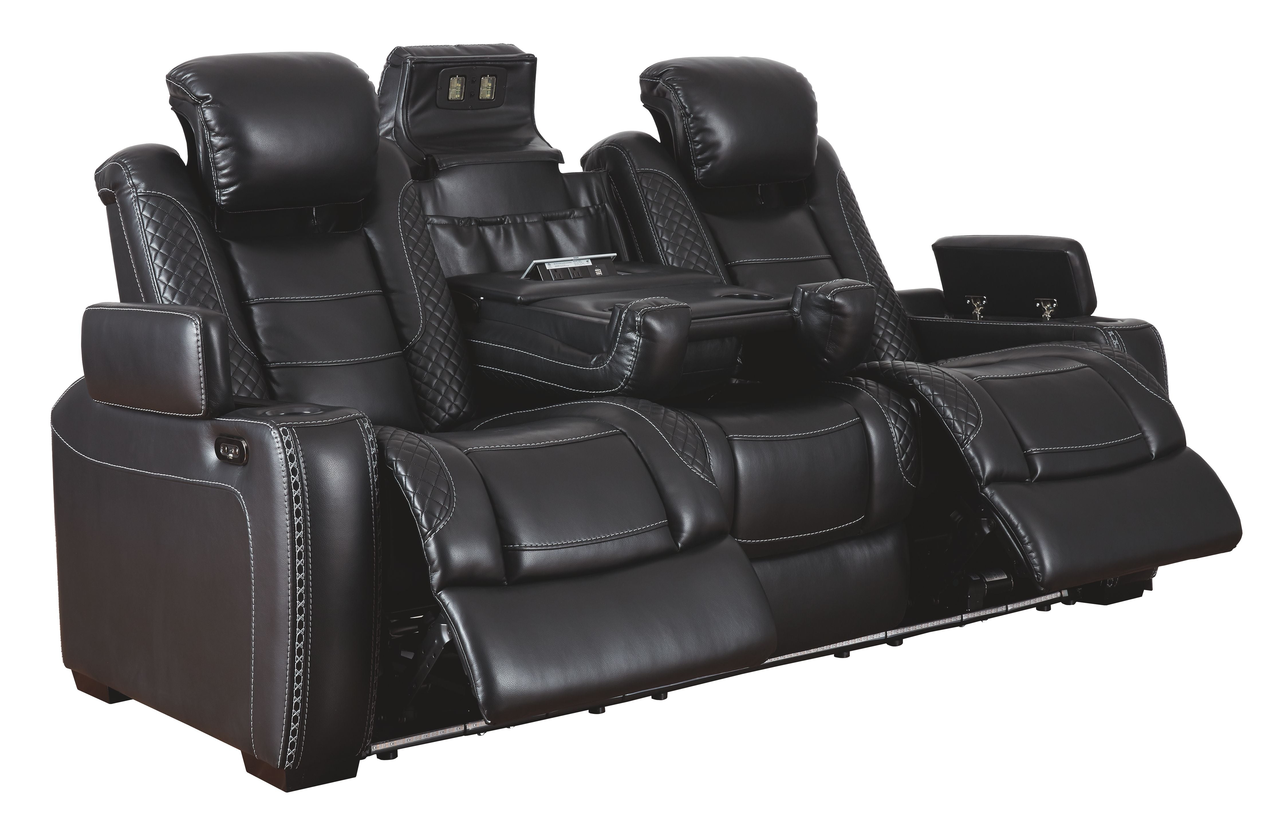 Signature Design by Ashley® Party Time - Power Reclining Sofa | Meri Furniture