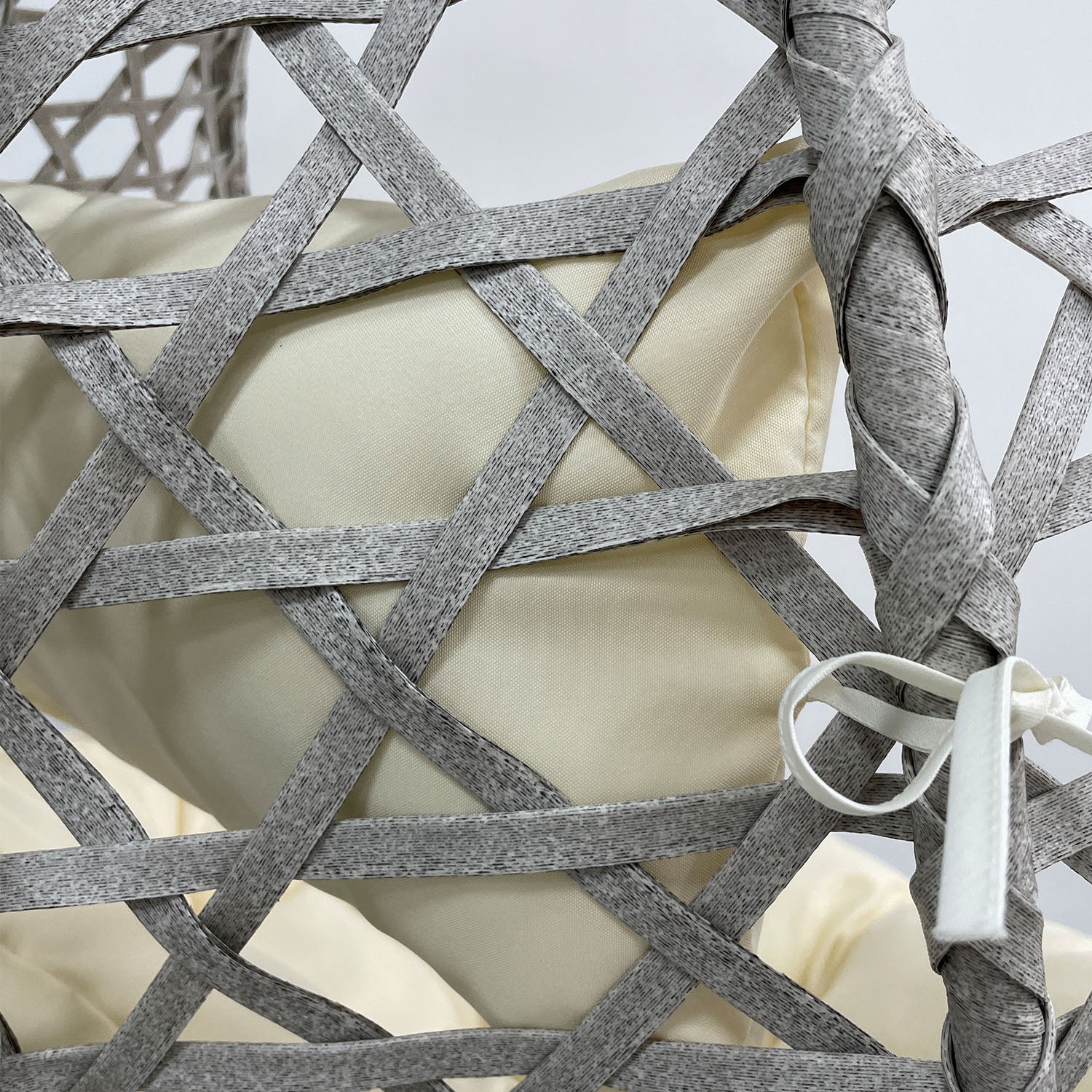 Outdoor Folding PE Rattan Hanging Egg Chair