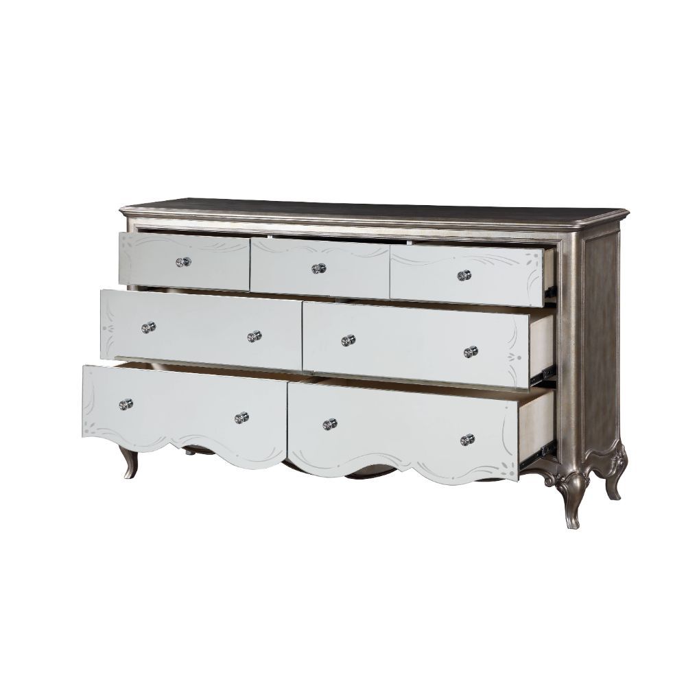 ACME Esteban - Dresser - Antique Champagne | Meri Furniture