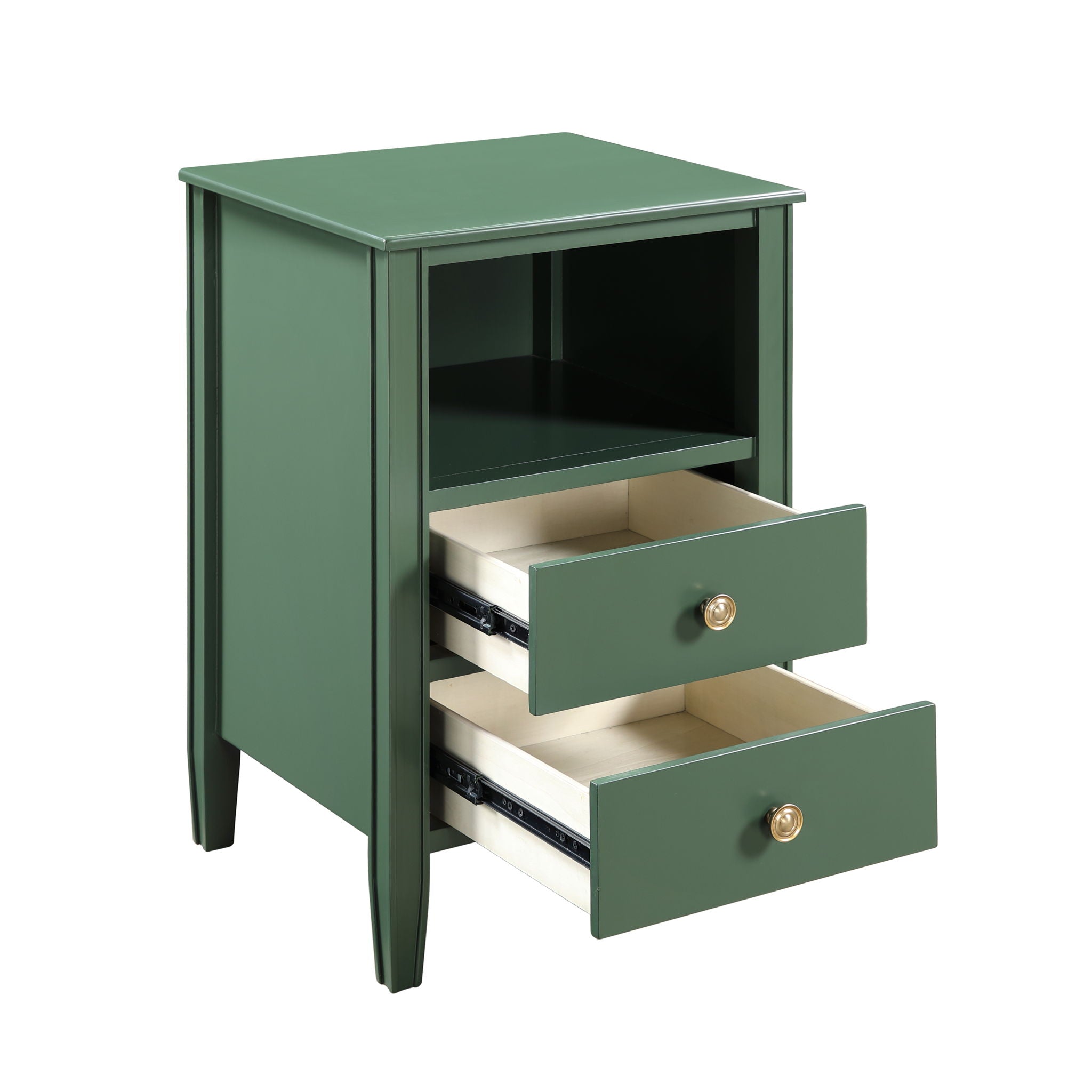 Winston - 2 Drawer Storage Nightstand