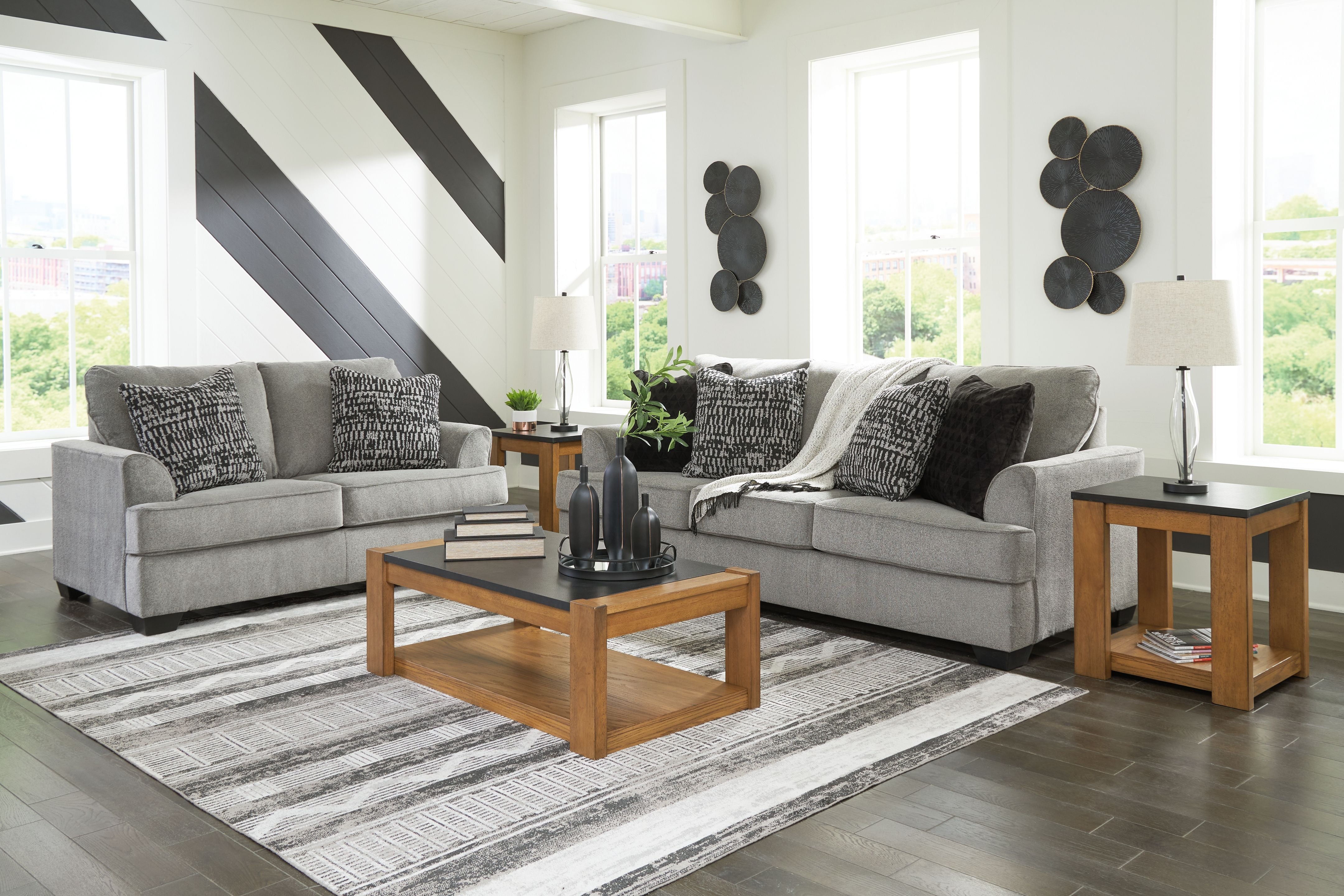 Signature Design by Ashley® Deakin - Living Room Set | Meri Furniture