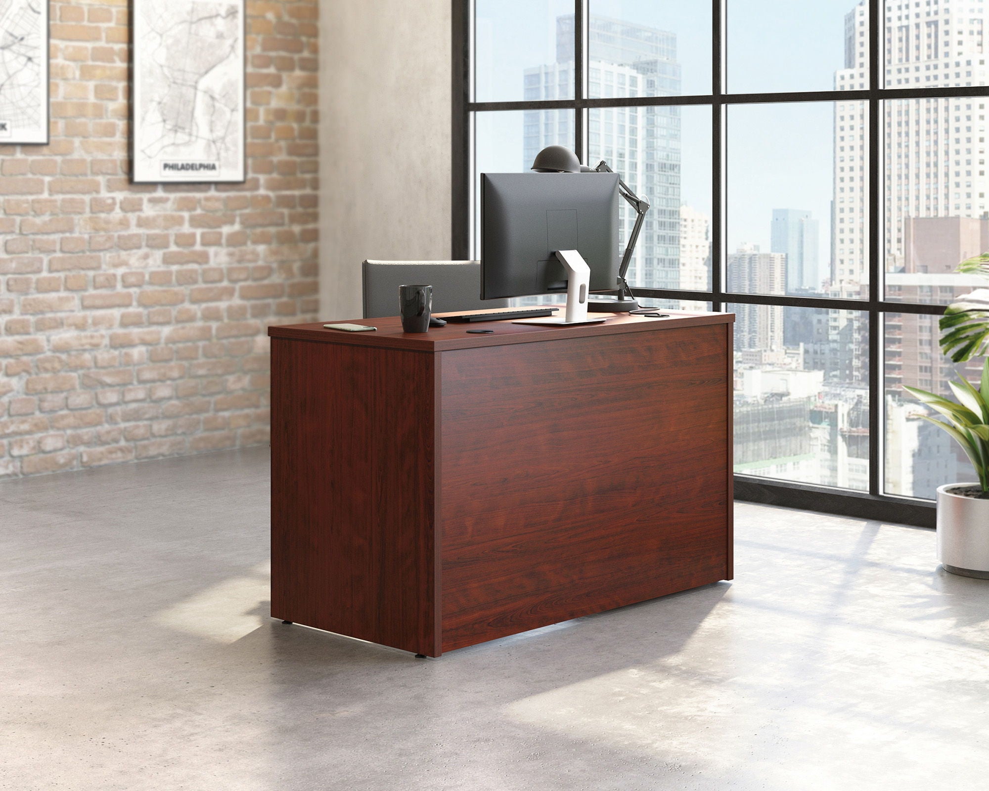 Commercial Desk 48" x 24" in Classic Cherry