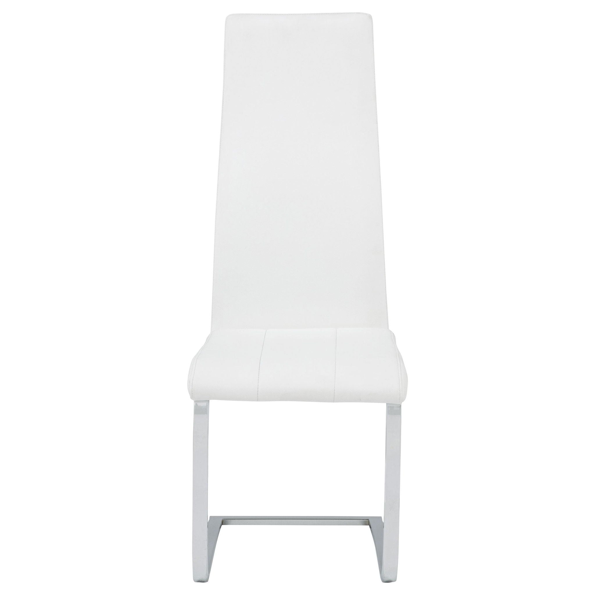 Montclair Upholstered Dining Side Chair White (Set of 4)