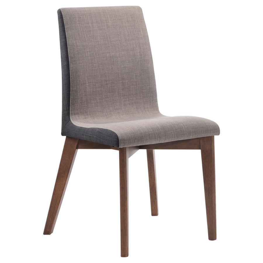 Coaster Fine Furniture Redbridge - Upholstered Dining Side Chair (Set of 2) - Natural Walnut | Meri Furniture