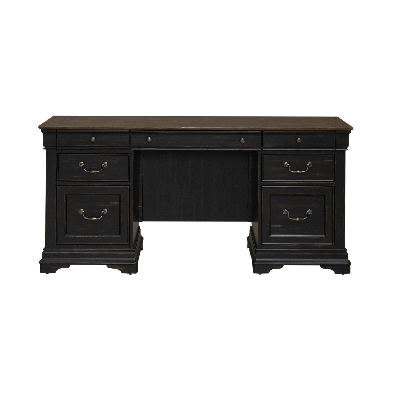 Meritage - Jr Executive Credenza - Black