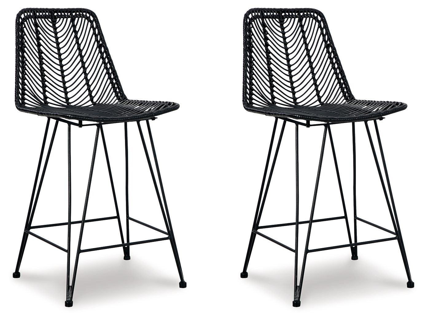 Signature Design by Ashley® Angentree - Barstool (Set of 2) | Meri Furniture