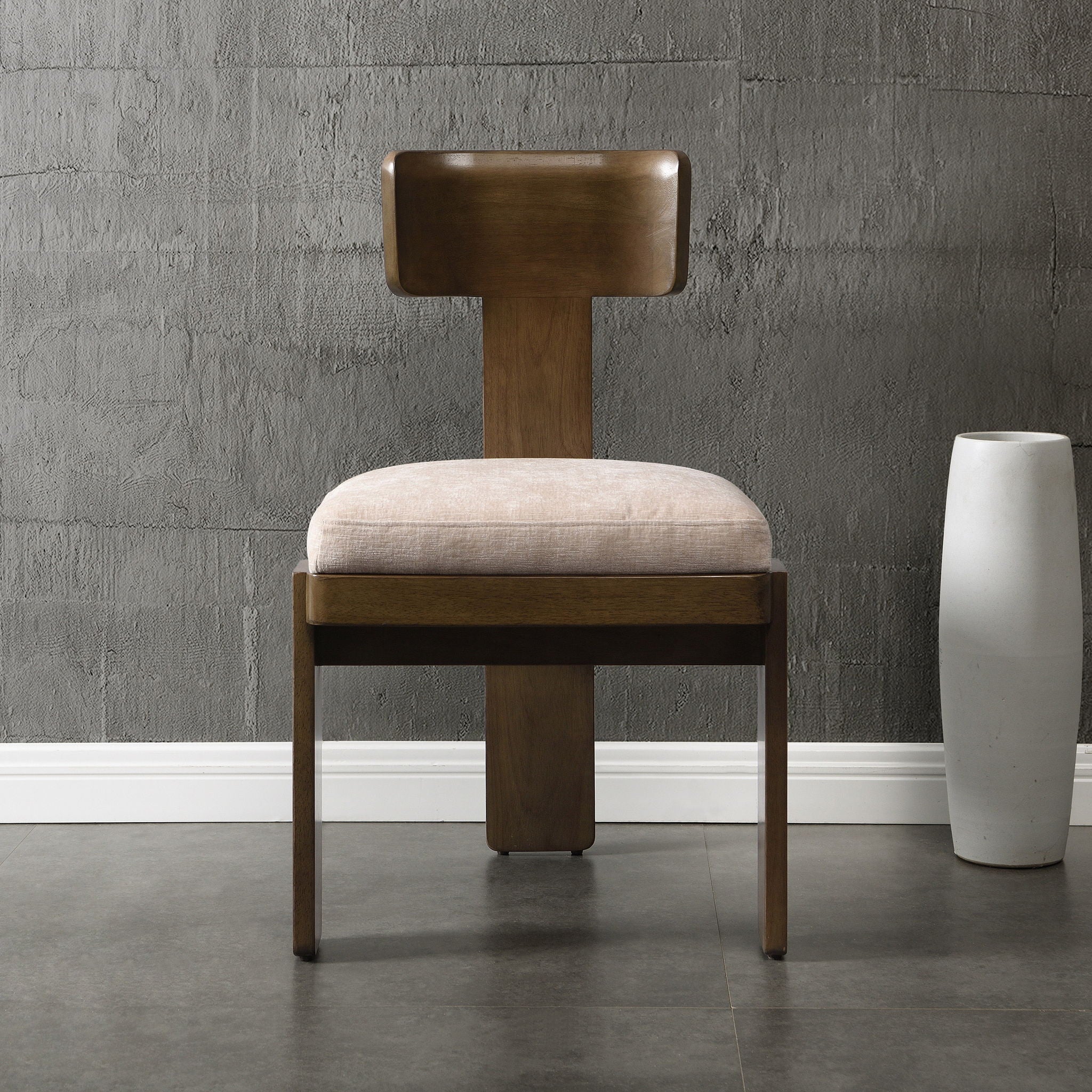 Upholstered Dining Fabric Side Chairs (Set of 2)