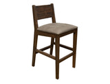 Novus Lodge - Barstool (Set of 2) - Walnut Brown