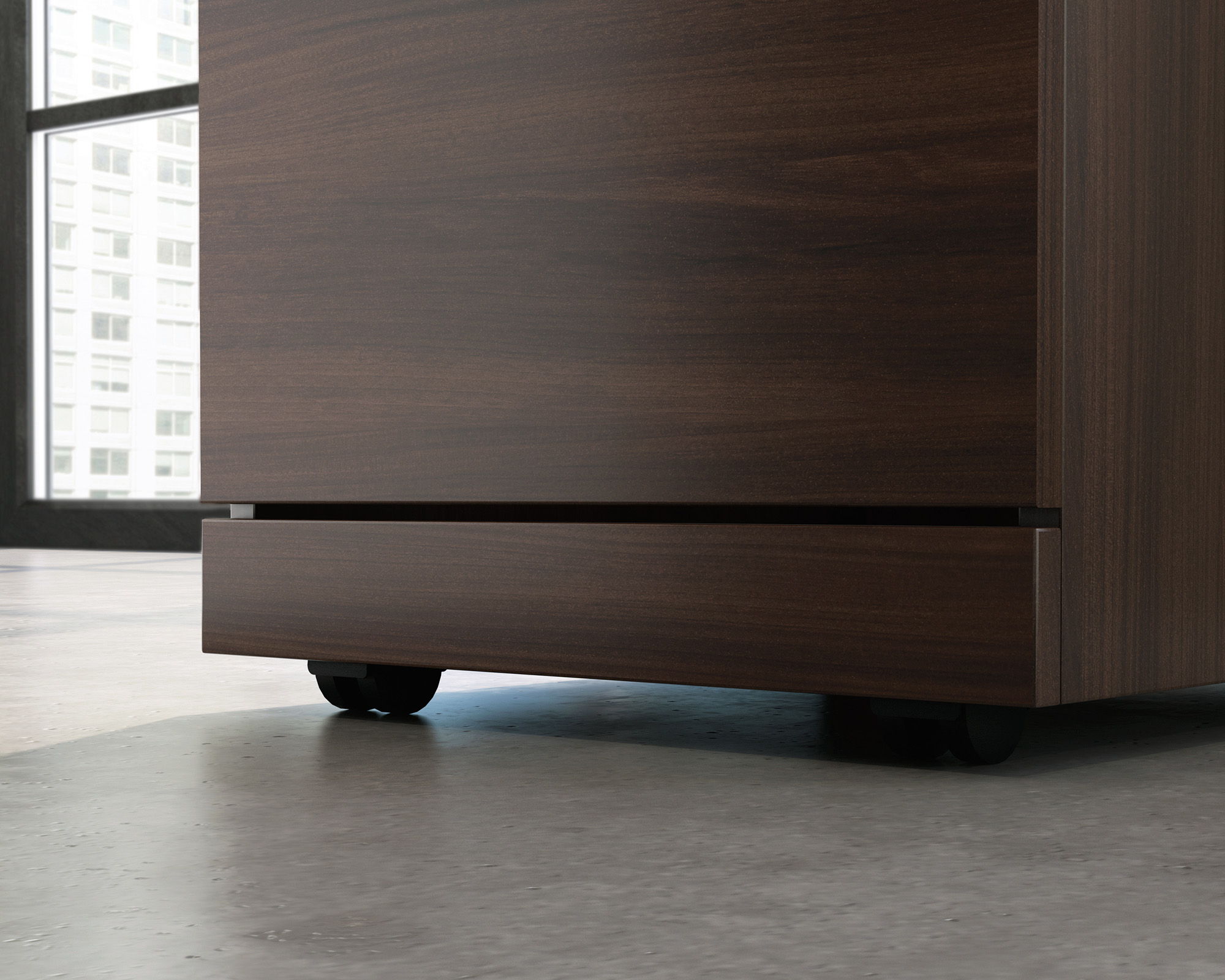 Commercial 3-Drawer Pedestal File Cabinet
