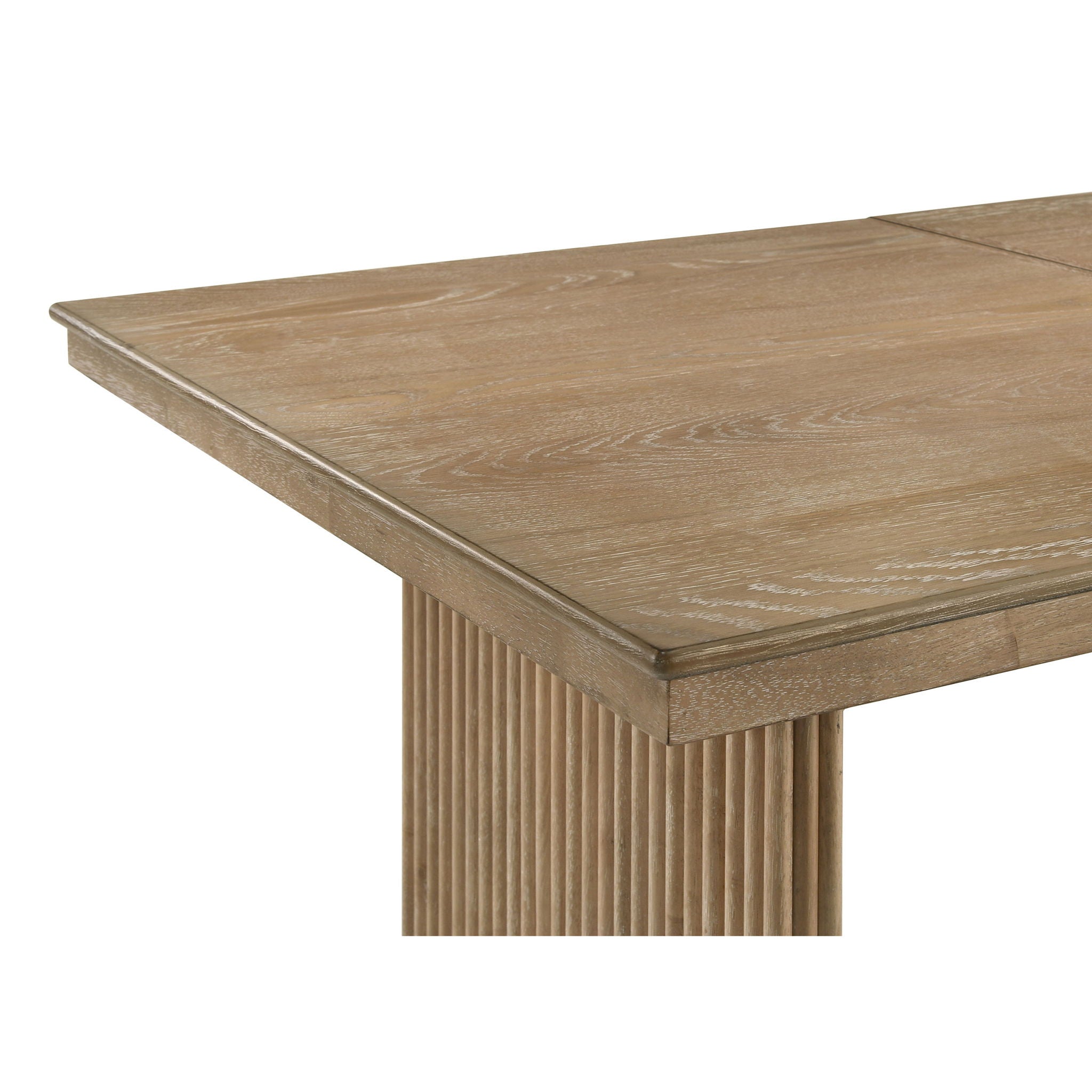 Dreydon - 7 Piece Dining Set With Upholstered Chairs - Light Brown