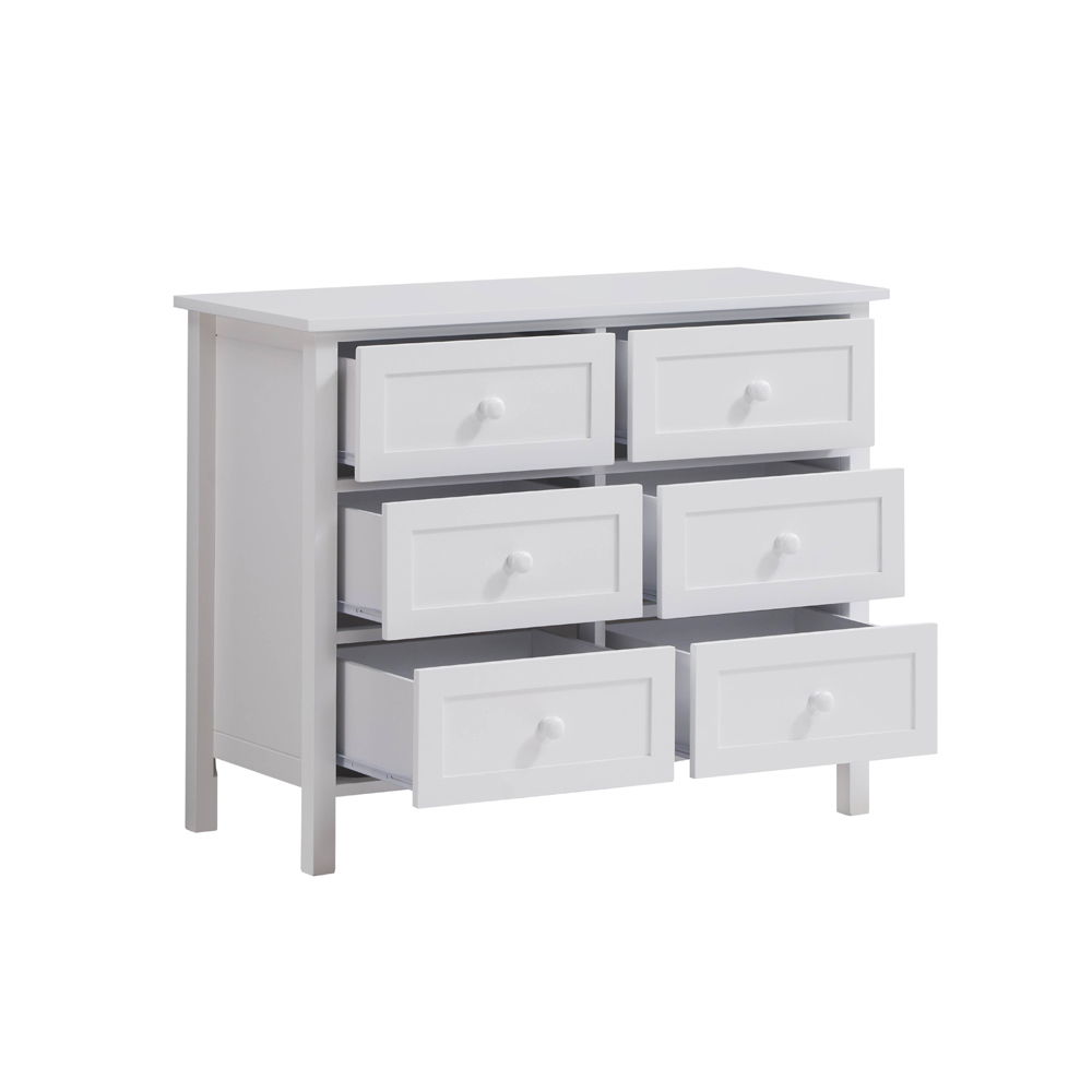 ACME Iolanda - Dresser - White Finish | Meri Furniture