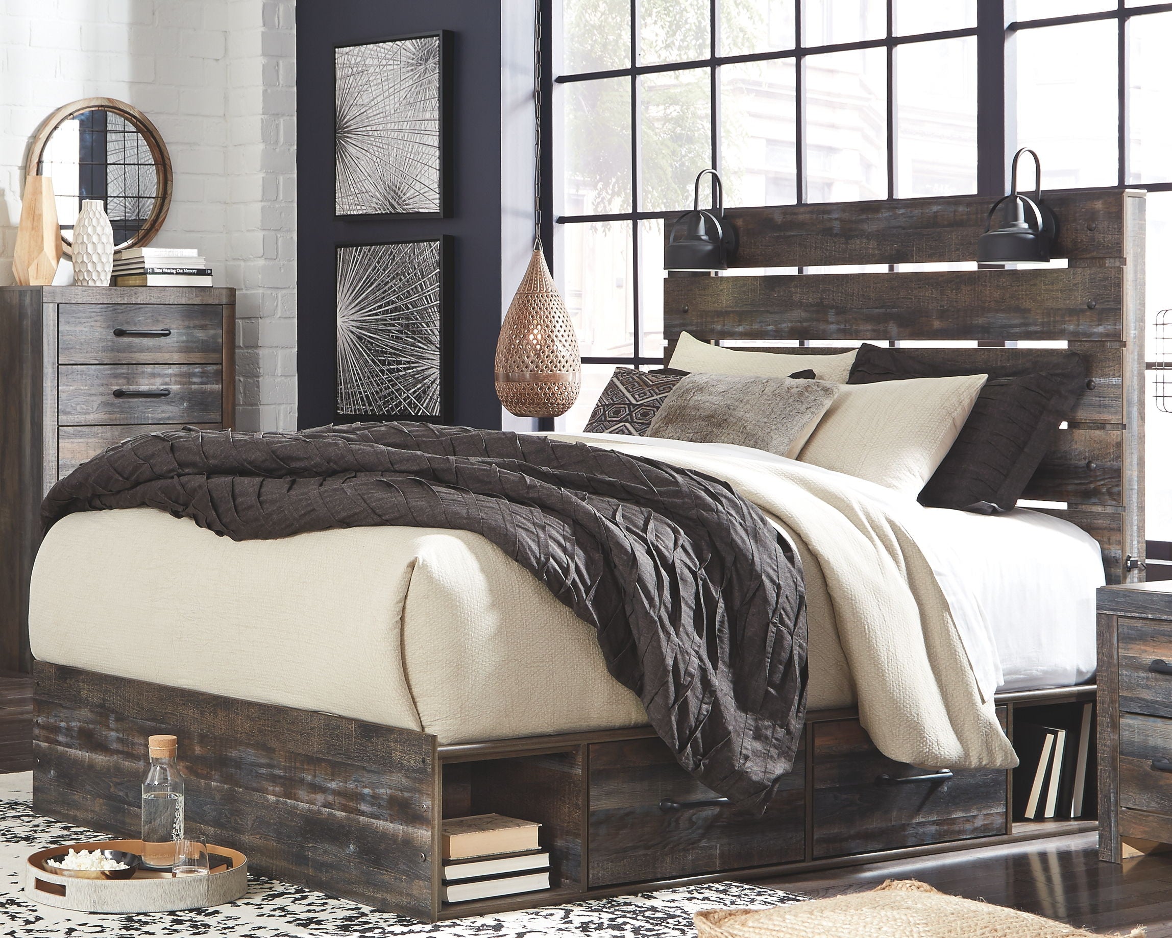 Signature Design by Ashley® Drystan - Panel Bedroom Set | Meri Furniture