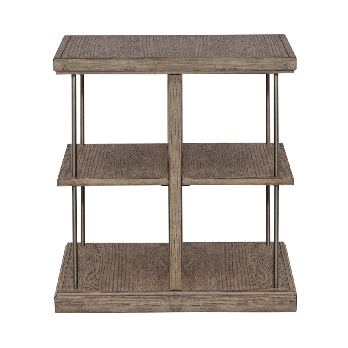 Liberty Furniture City Scape - End Table - Burnished Beige | Meri Furniture