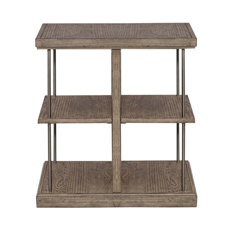 Liberty Furniture City Scape - End Table - Burnished Beige | Meri Furniture
