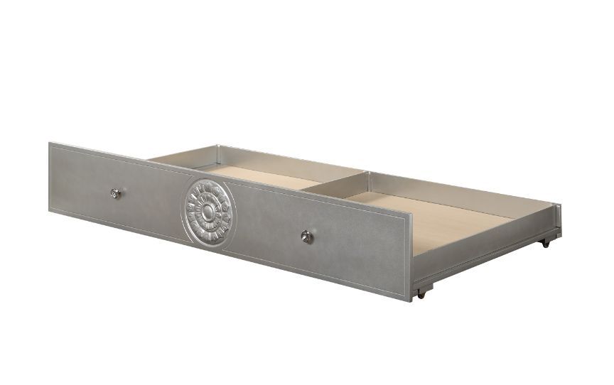 ACME Varian - Trundle - Silver Finish | Meri Furniture