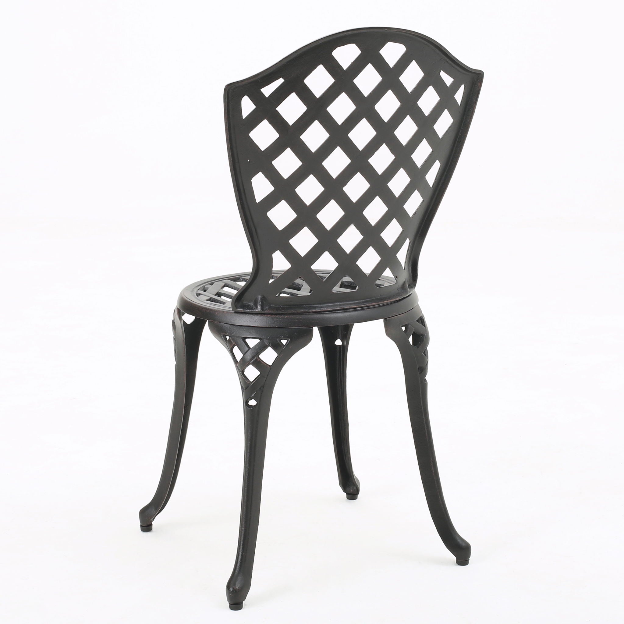 Bono Metal Bistro Set - Black