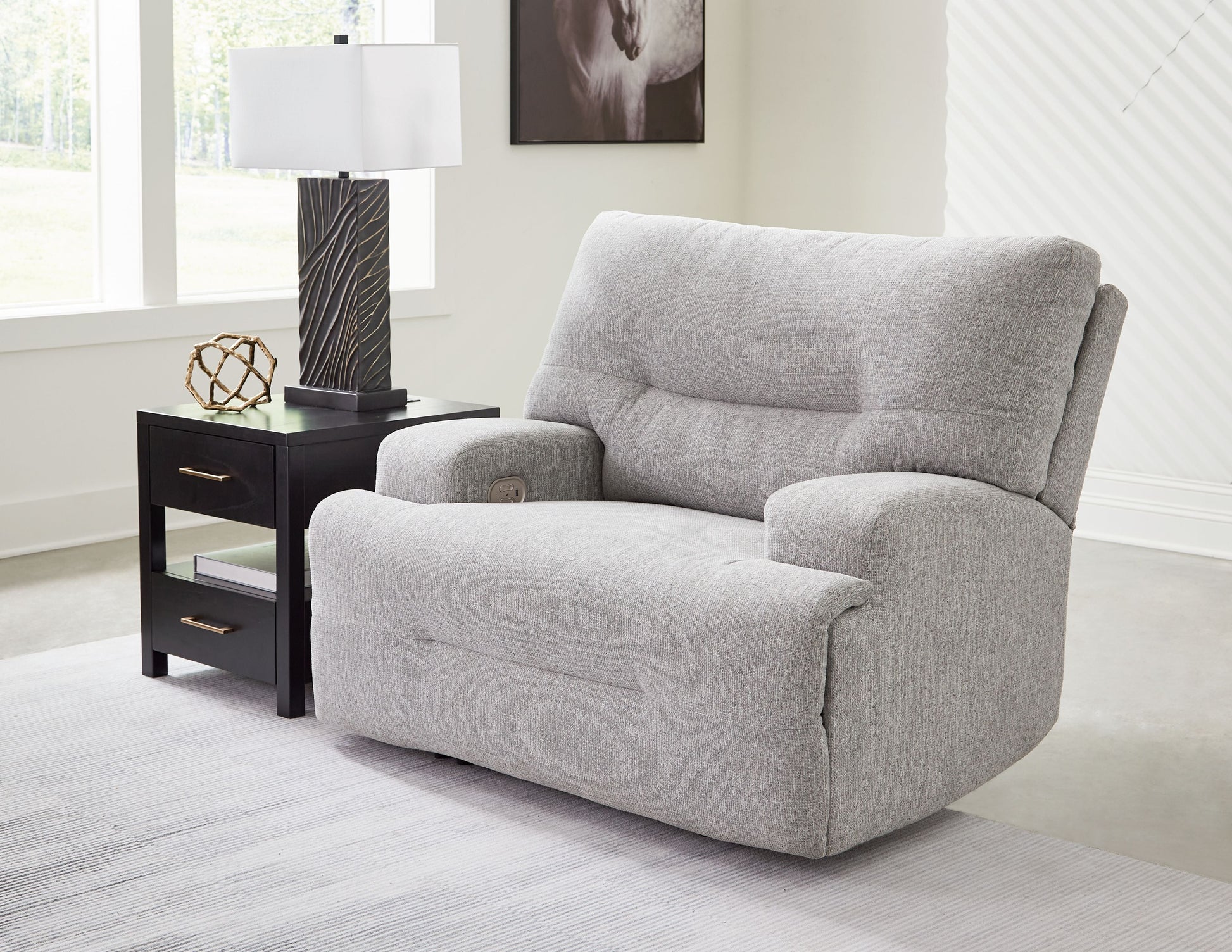 Signature Design by Ashley® Acklen Place - Wide Seat Power Recliner | Meri Furniture