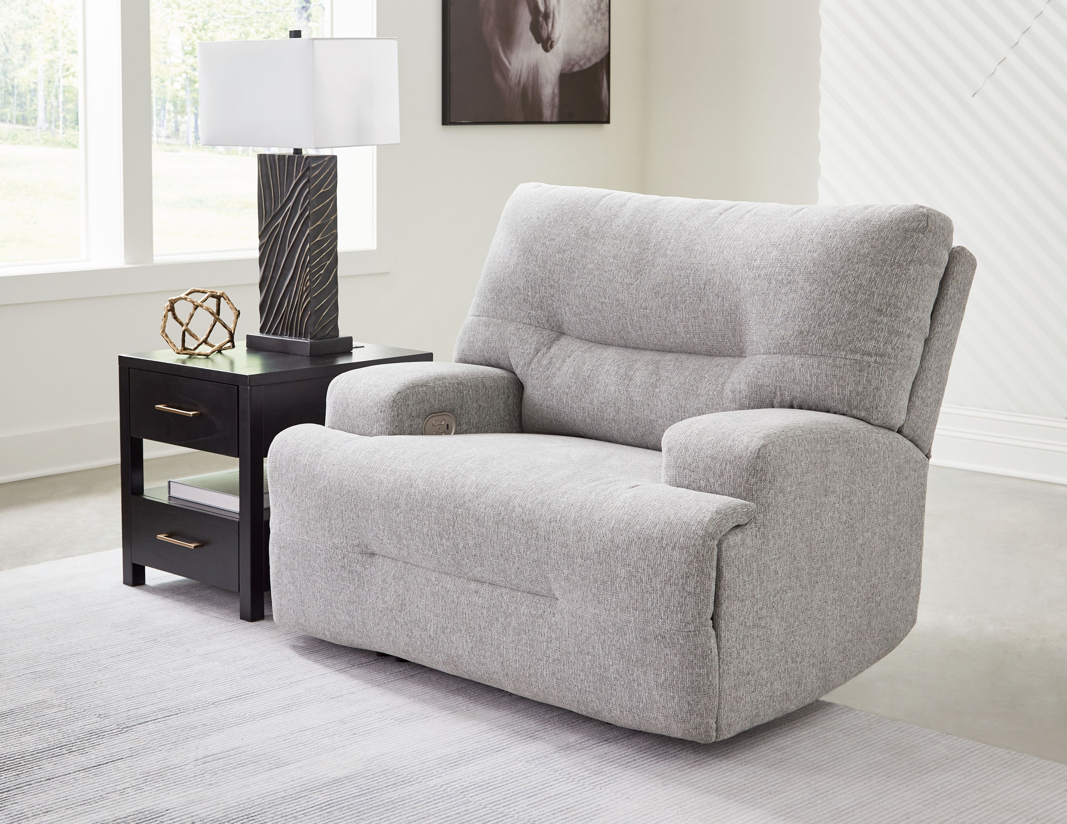 Signature Design by Ashley® Acklen Place - Wide Seat Power Recliner | Meri Furniture