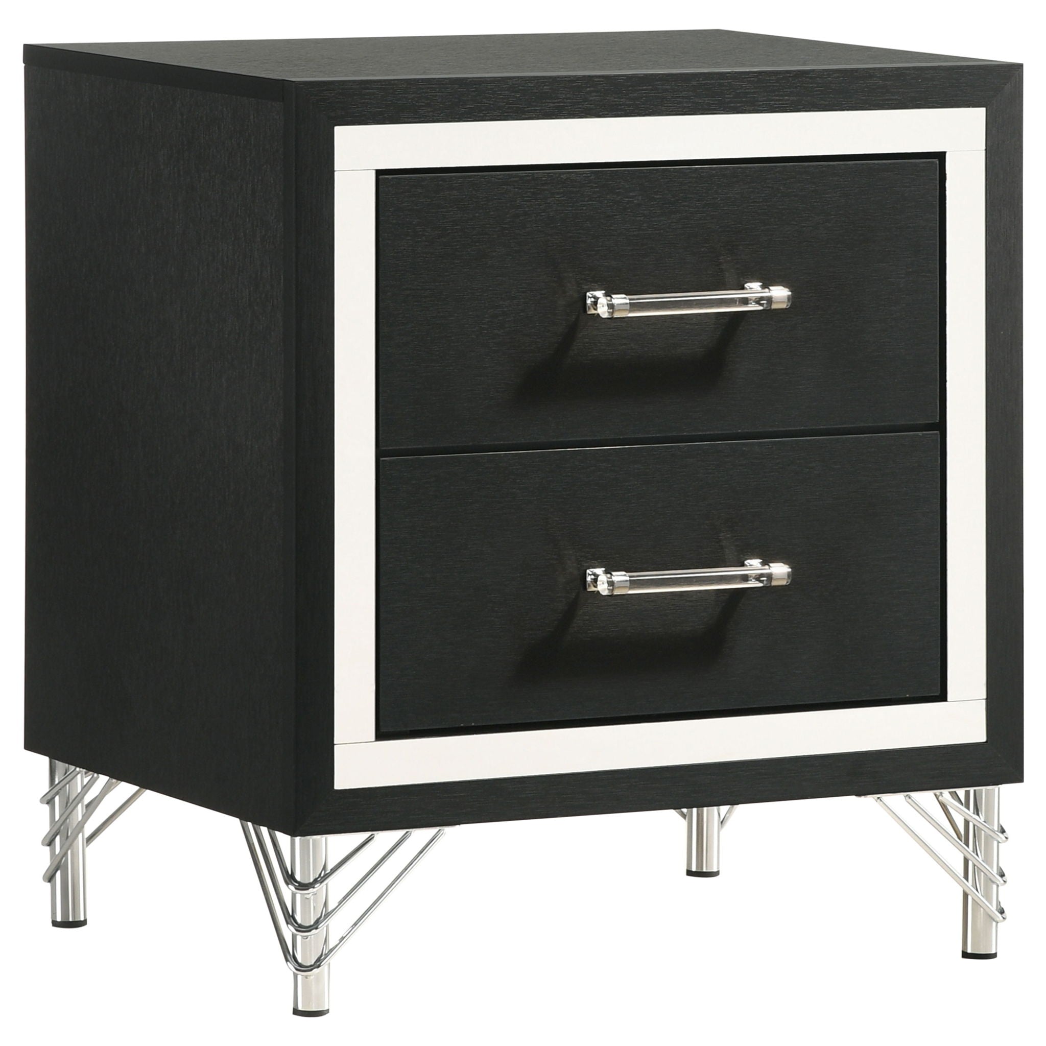 Lucia - 2-Drawer Nightstand - White