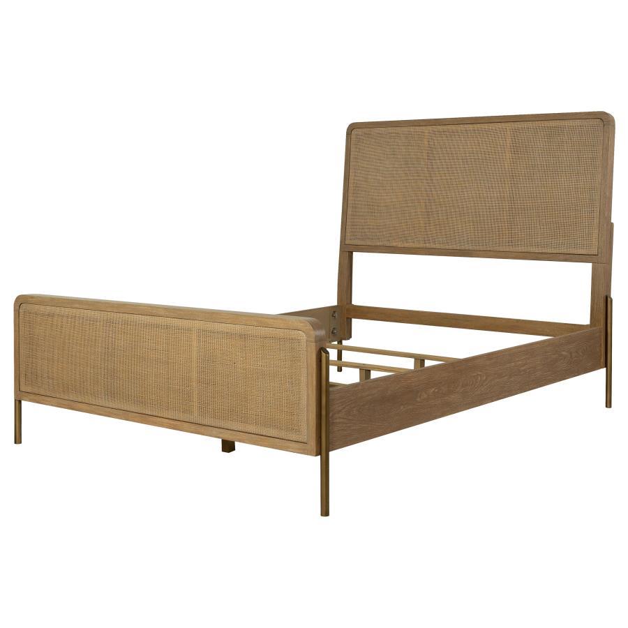 Coaster Fine Furniture Arini - Rattan Panel Bed | Meri Furniture