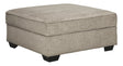 Ashley Furniture Bovarian - Stone - Ottoman With Storage | Meri Furniture