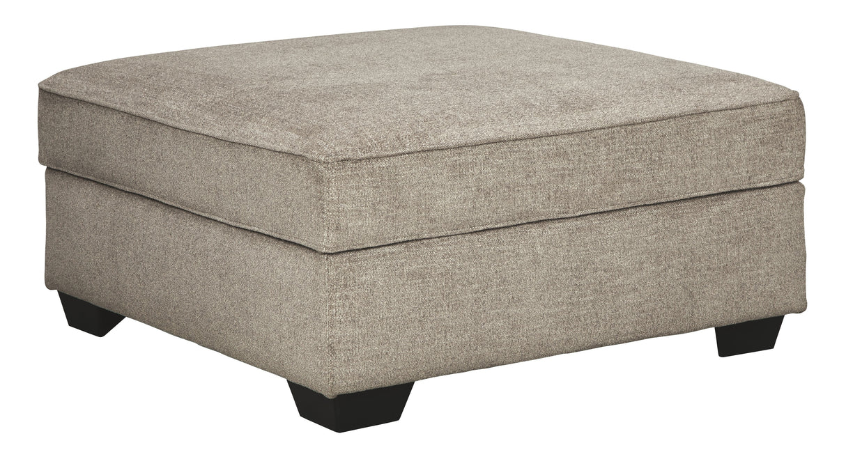 Ashley Furniture Bovarian - Stone - Ottoman With Storage | Meri Furniture