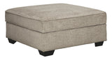 Ashley Furniture Bovarian - Stone - Ottoman With Storage | Meri Furniture