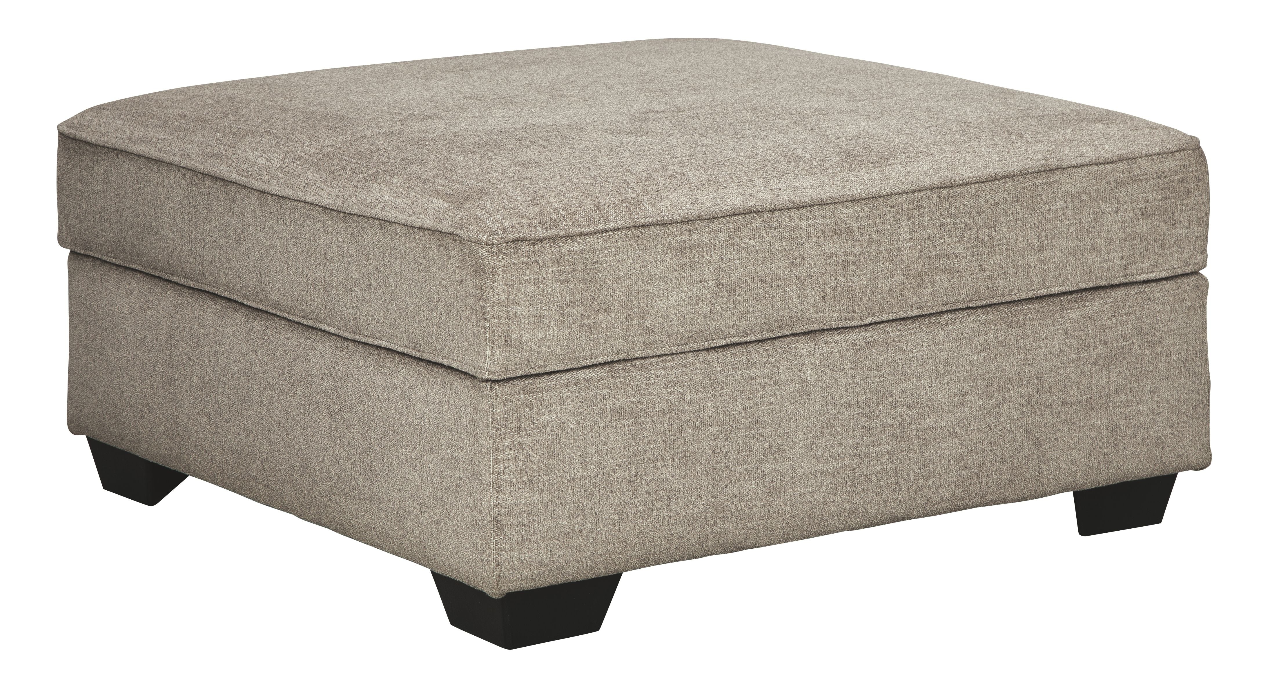 Ashley Furniture Bovarian - Stone - Ottoman With Storage | Meri Furniture