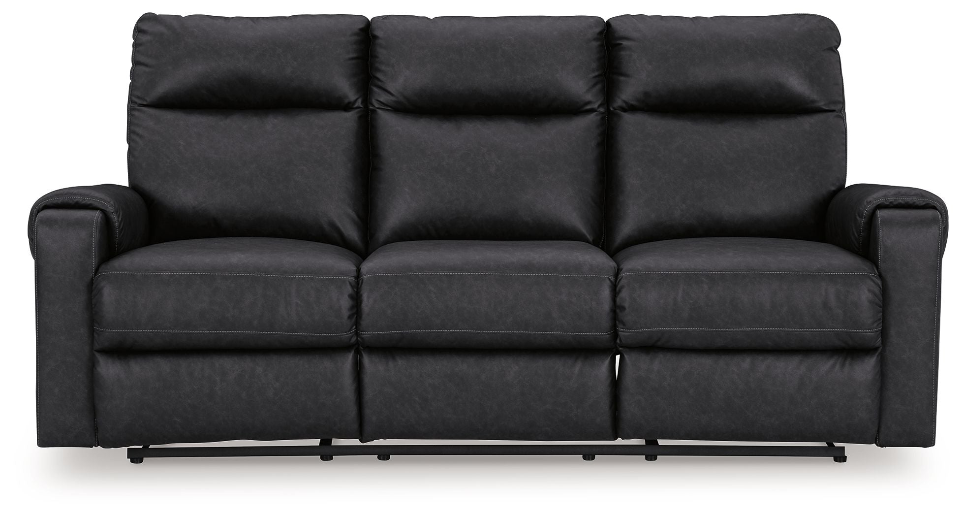 Signature Design by Ashley® Axtellton - Carbon - Power Reclining Sofa | Meri Furniture