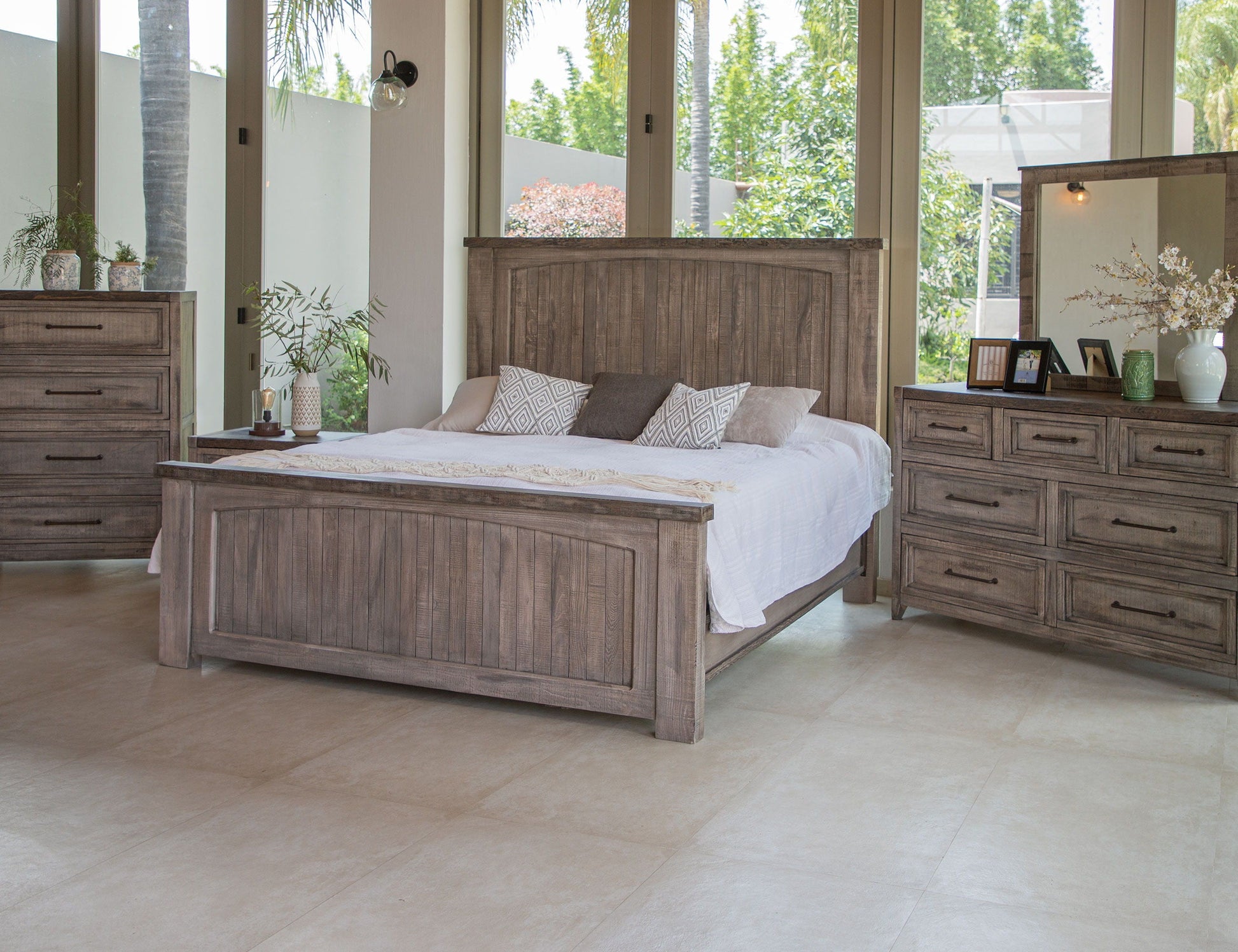 International Furniture Direct Yellowstone - Dresser - Light Brown | Meri Furniture