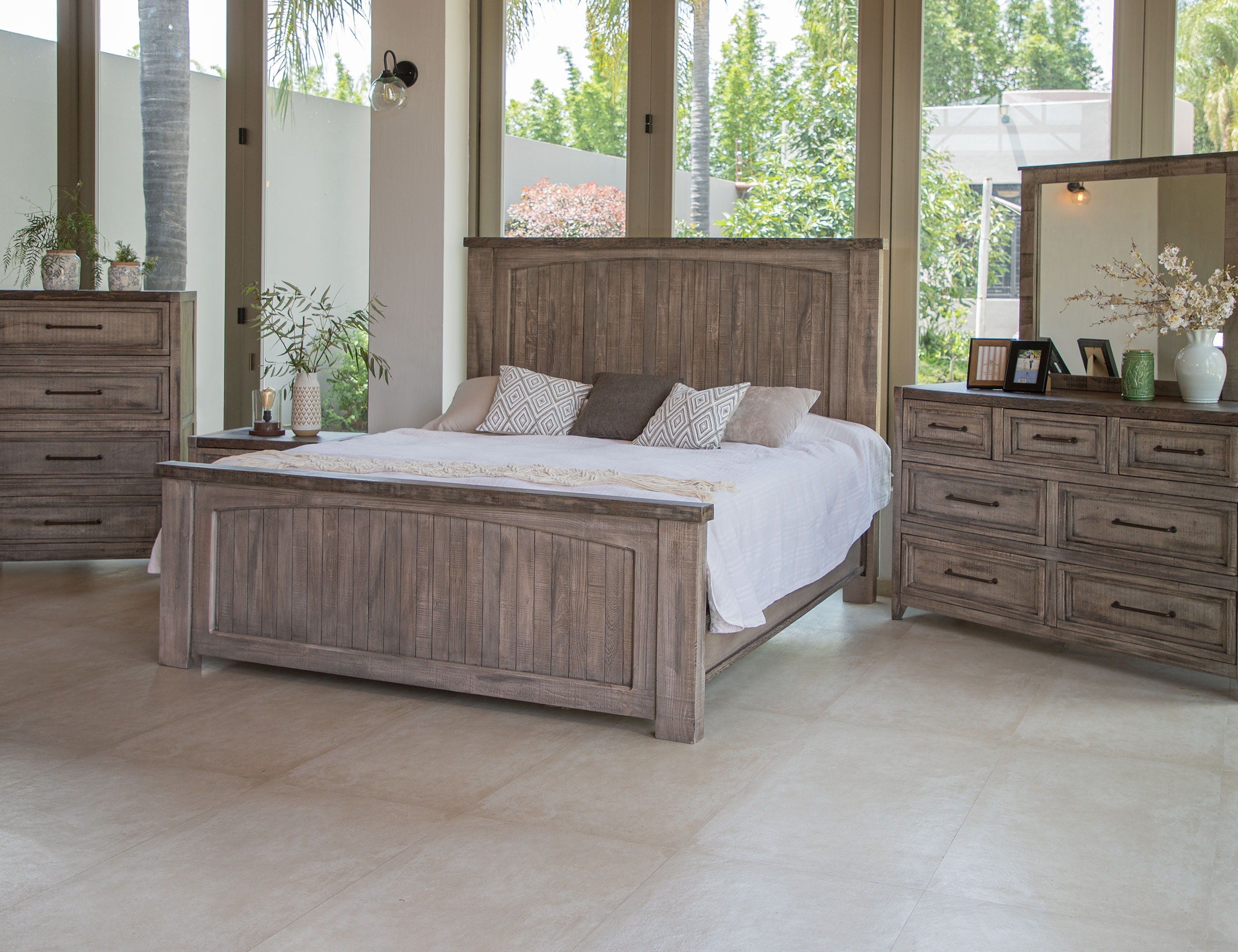 International Furniture Direct Yellowstone - Dresser - Light Brown | Meri Furniture